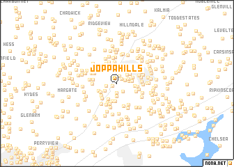 map of Joppa Hills