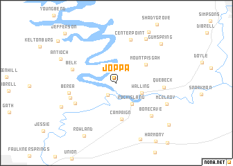 map of Joppa
