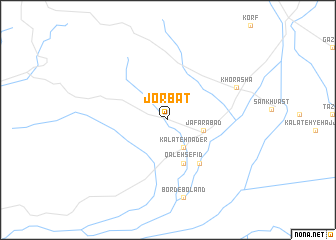 map of Jorbat