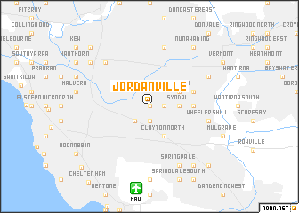map of Jordanville