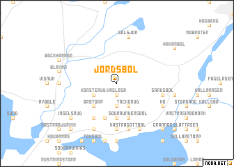 map of Jordsbol