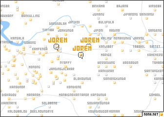 map of Jorem