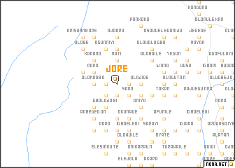 map of Jore