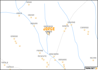 map of Jorge