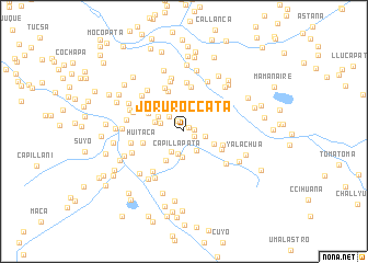 map of Joruroccata