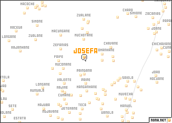 map of Josefa