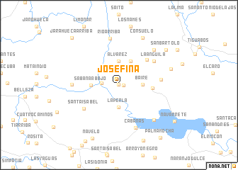 map of Josefina