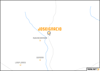 map of José Ignacio