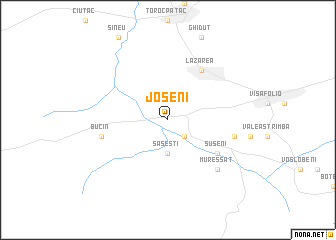 map of Joseni