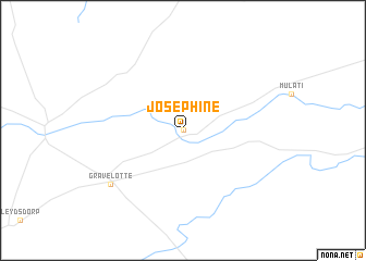 map of Josephine