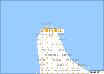 map of Josey Hill