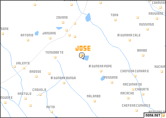 map of José