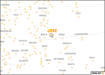 map of José