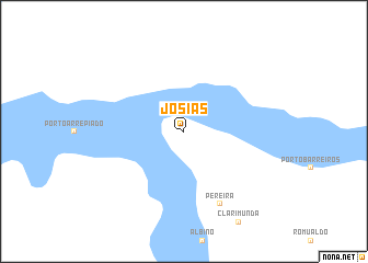 map of Josias
