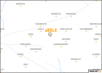 map of Joslē