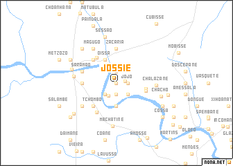 map of Jossie