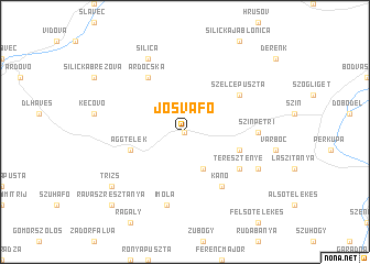 map of Jósvafő