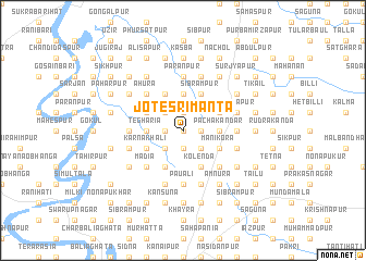 map of Jote Srīmanta