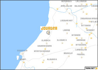 map of Jouadra