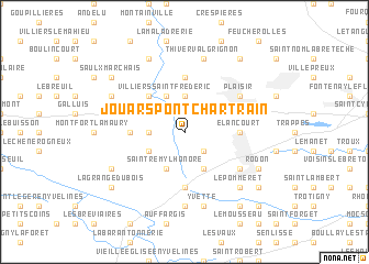 map of Jouars-Pontchartrain