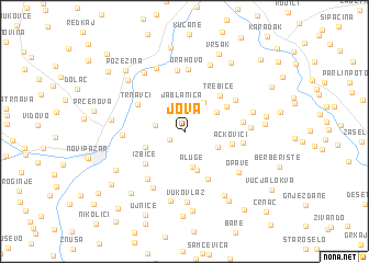 map of Jova
