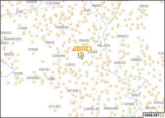 map of Jovići