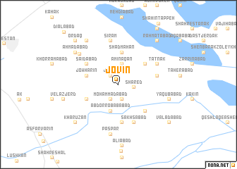 map of Jovīn