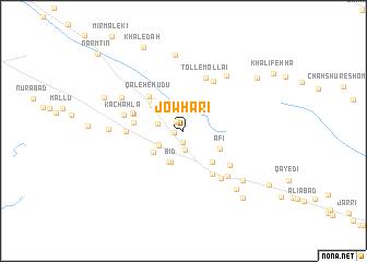 map of Jowharī