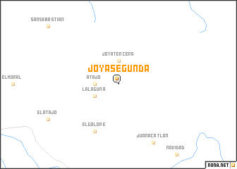 map of Joya Segunda