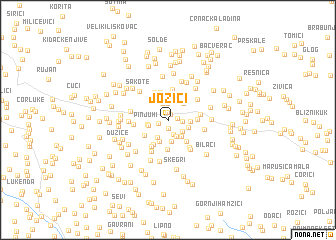 map of Jozići