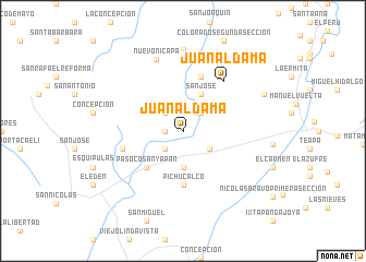 map of Juan Aldama