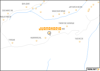 map of Juana María