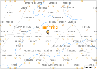 map of Juanceda