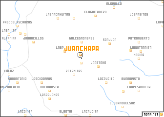 map of Juan Chapa