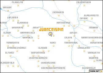 map of Juan Crispin