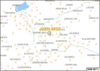 map of Juan Largo