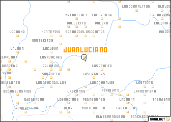 map of Juan Luciano