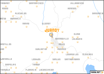 map of Juanoy