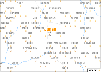 map of Juaso