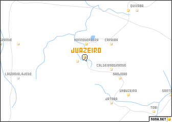 map of Juàzeiro