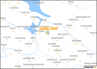 map of Jubalākh