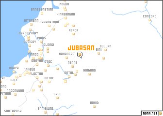 map of Jubasan