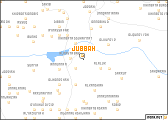 map of Jubbah