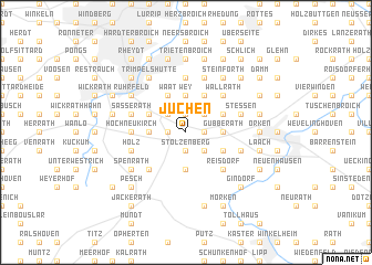 map of Jüchen