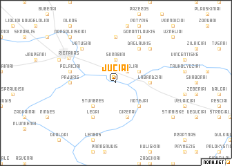 map of Juciai