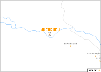 map of Jucurucu