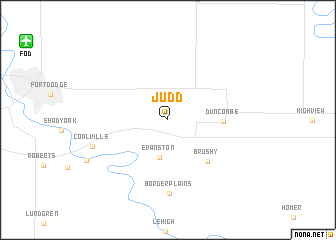 map of Judd