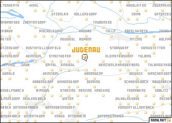 map of Judenau