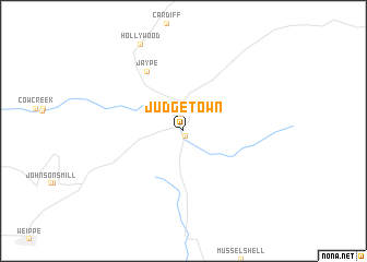 map of Judge Town