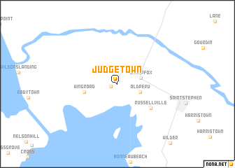 map of Judge Town